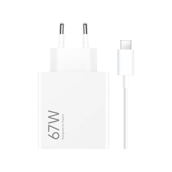XIAOMI 67W HYPERCHARGE POWER ADAPTER TYPE-A WHITE